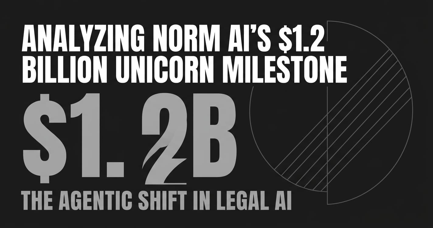 法律AI的智能体转型：深度剖析Norm Ai 12亿美元独角兽里程碑