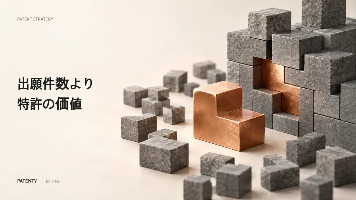 AI特許の出願件数追求が失敗する理由:中核技術の必要性とビジネス整合性の欠如がもたらすリスク