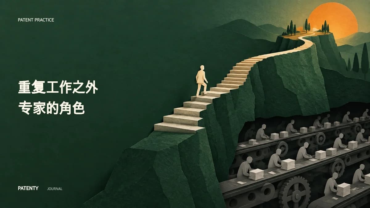 AI不会取代专利代理人——它正在暴露低附加值工作,并迫使行业做出战略选择