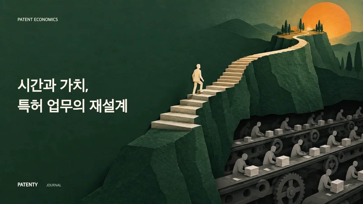 시간과 가치의 분리: AI 시대, 부티크 특허법인을 위한 구조적 차익(Arbitrage) 전략
