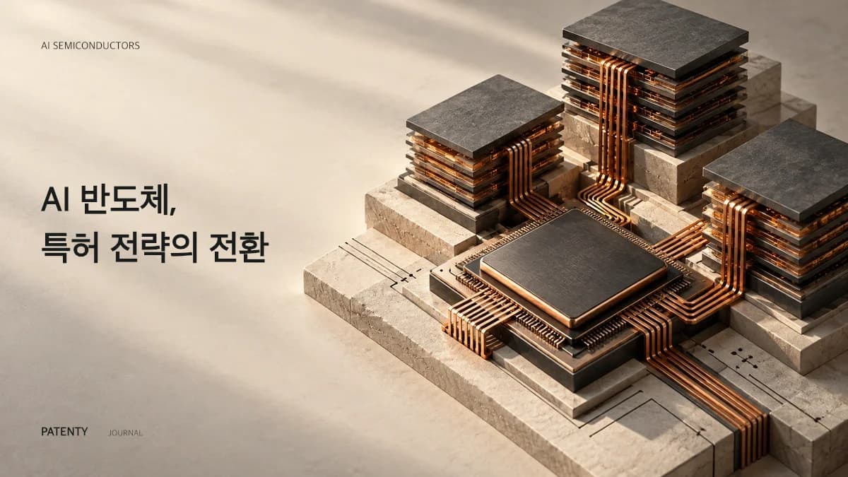 글로벌 AI 반도체 특허 급증, 특화 아키텍처 및 메모리 통합 중심의 전략적 전환 시사