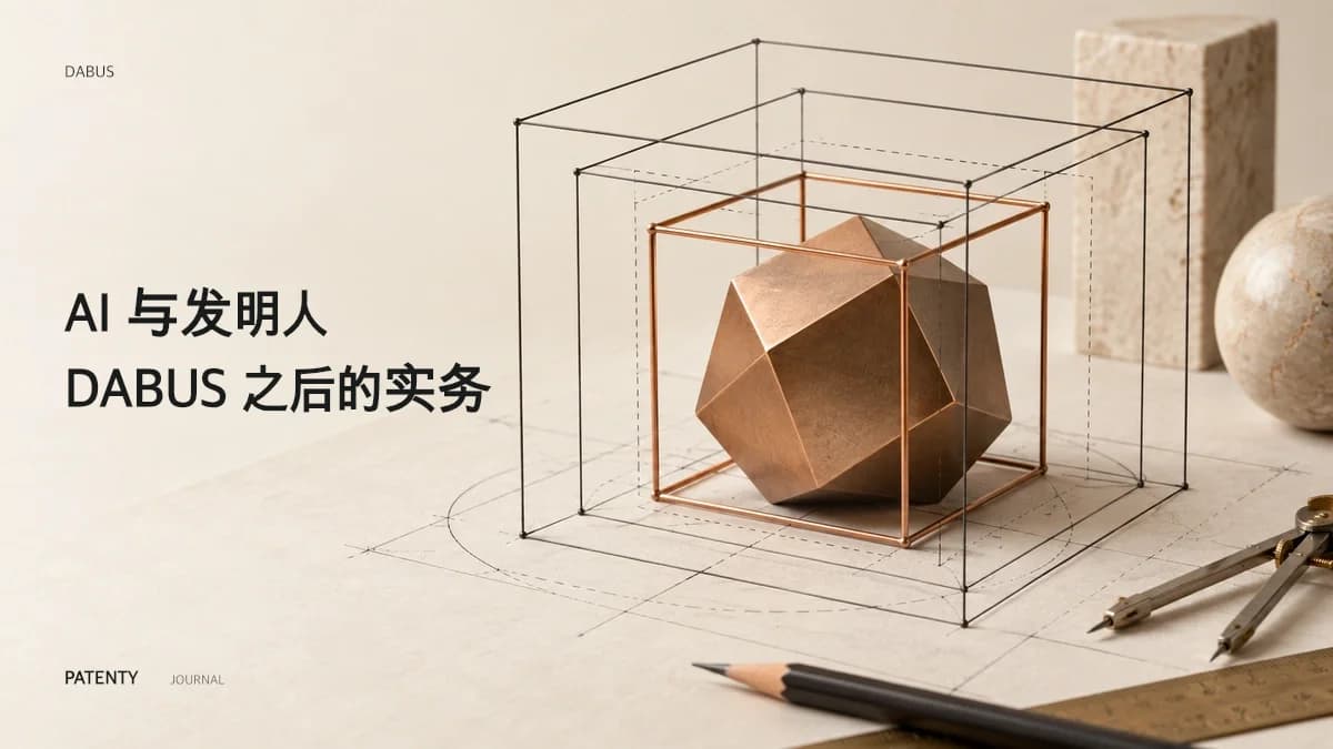 DABUS案后,专利代理师如何应对客户的“AI发明人”咨询?