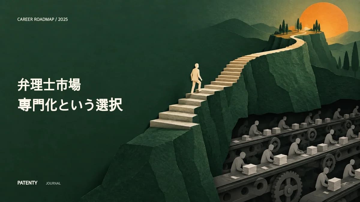 2025年の弁理士ロードマップ:構造的転換、自動化、そして専門性の評価