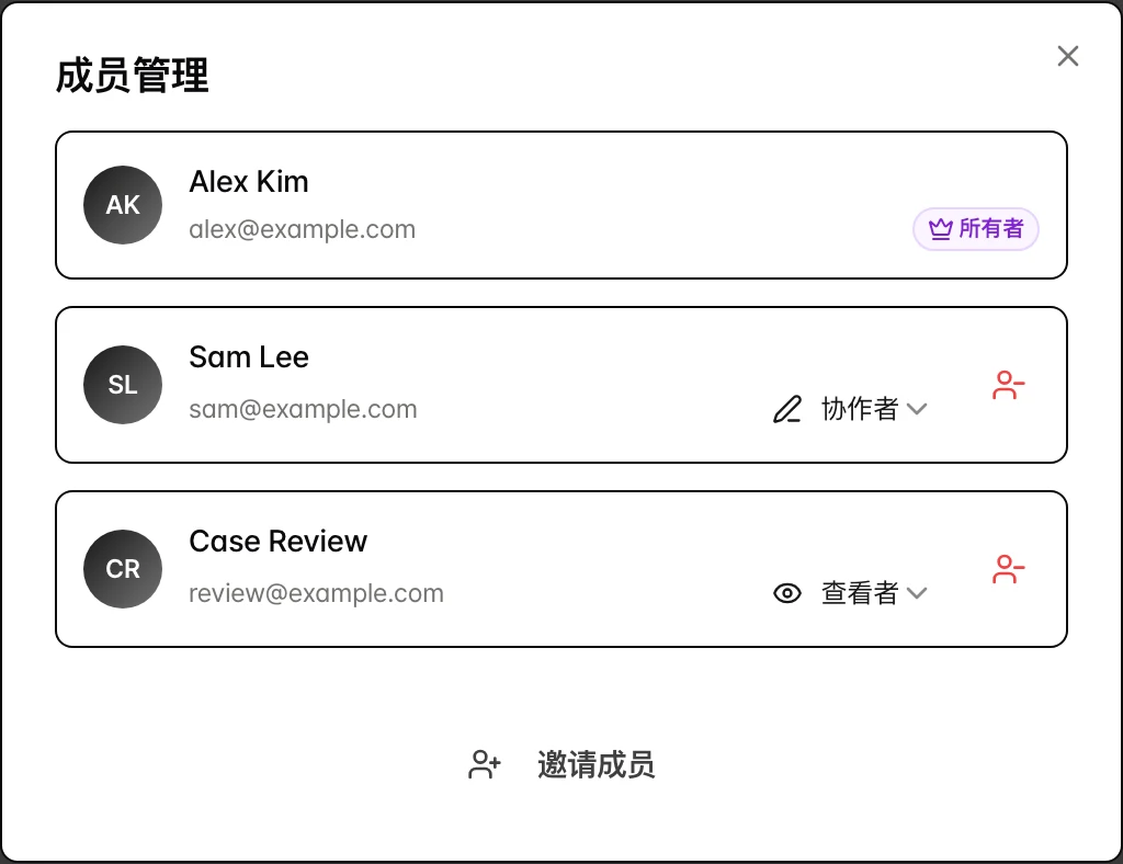 项目共享设置
