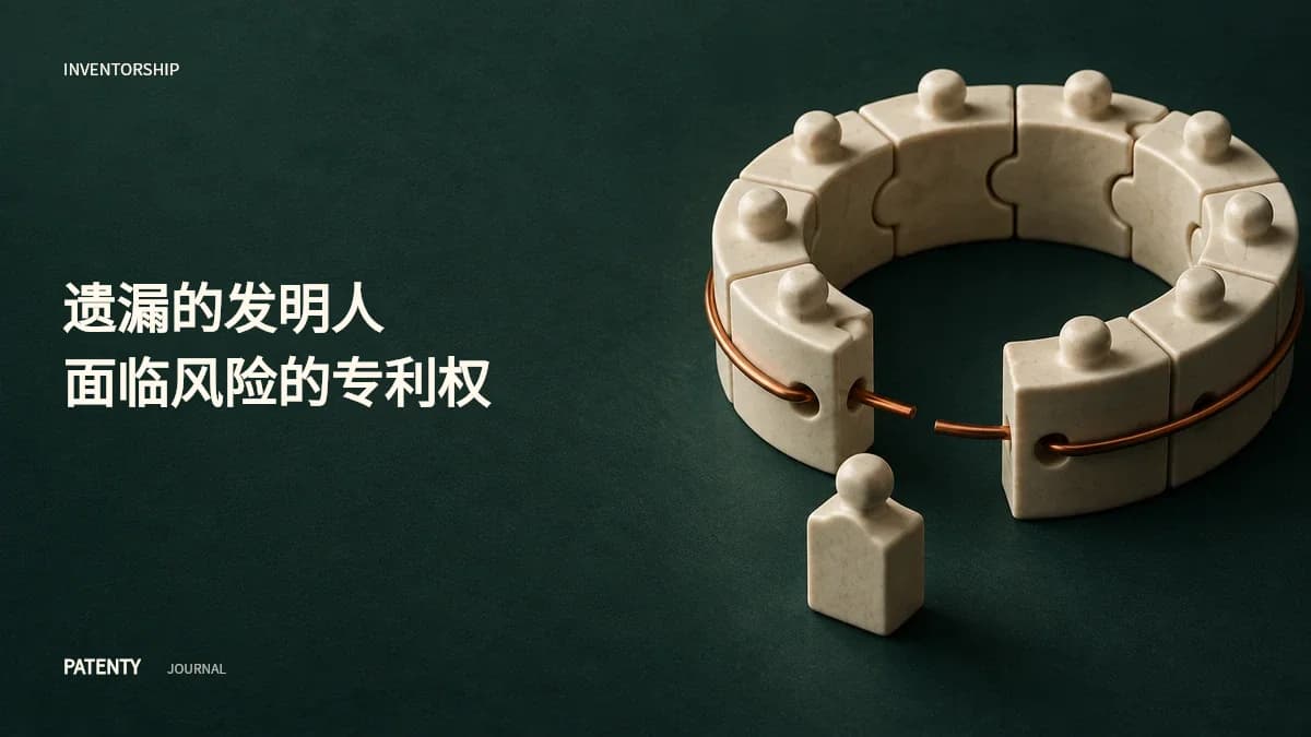 漏署发明人且无法取得联系:联邦巡回上诉法院如何将发明人署名缺陷转化为不可挽回的专利有效性风险